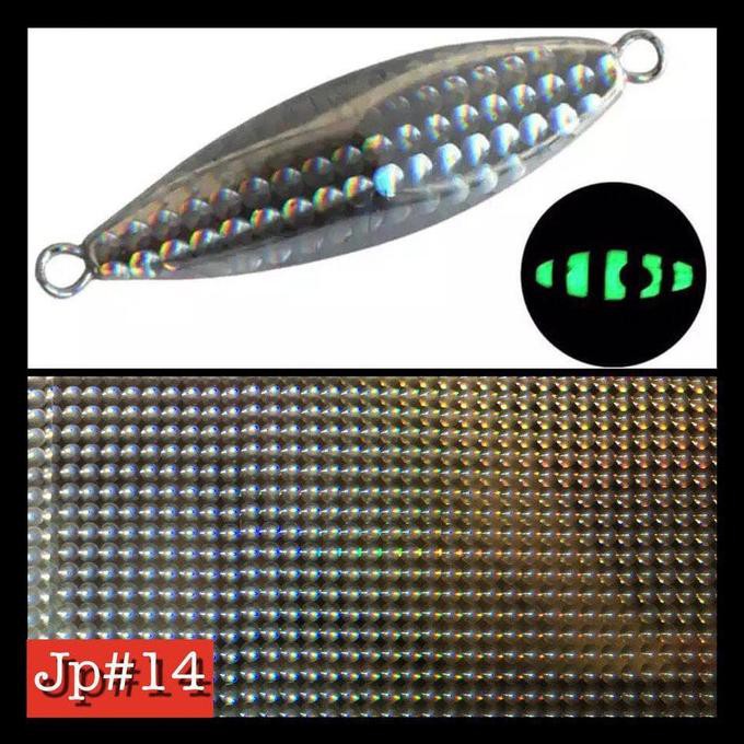 Jual Hg Hologram Hot Stamping Foil Lure Dan Metal Jig Jp 14 Indonesia Shopee Indonesia