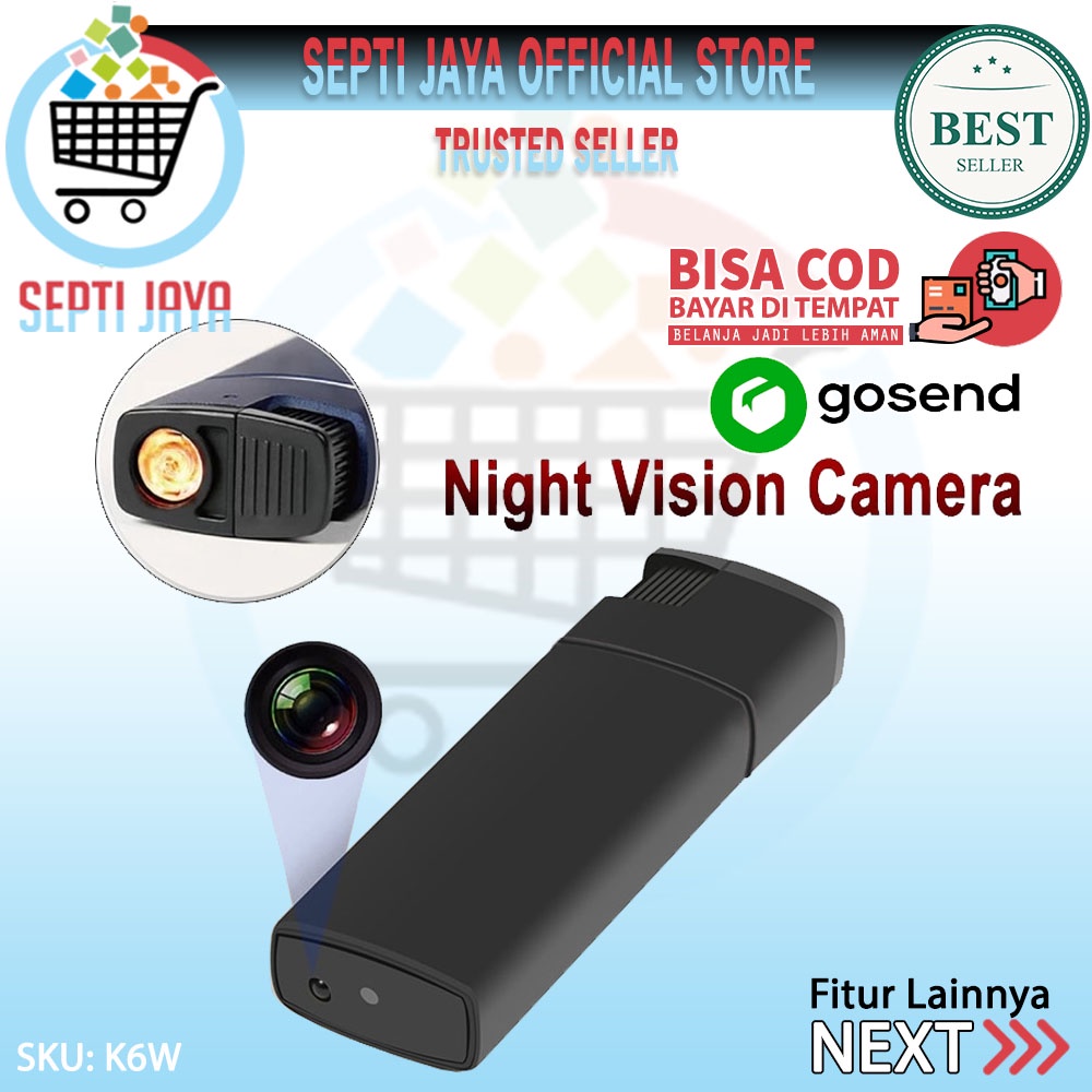 Spy Cam Kamera Korek Api Elektrik K6 WIFI Full Hd 1080p 4k Hidden Camera Pengintai Mini Tersembunyi Model Korek Api Unik Lighter V18 K6 Wifi Camera Kecil Pengintai Original Murah Berkualitas Spycam Lighter WIFI Kamera Pengintai Korek Api Cas Bara Ori-7