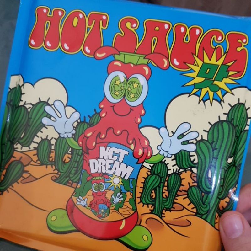 Jual Hot sauce Jewel case Nct dream Fold Poster Mark (NO PC/AR