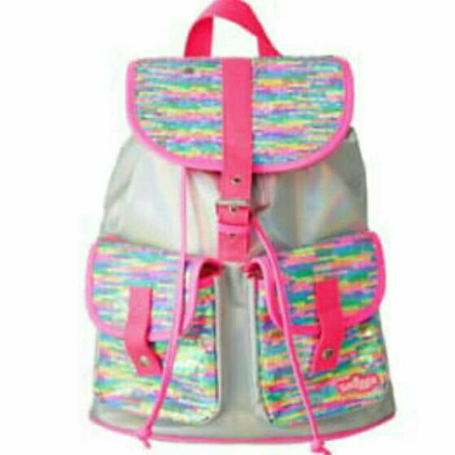 SALE!!! Tas smiggle original backpack /reversible backpack