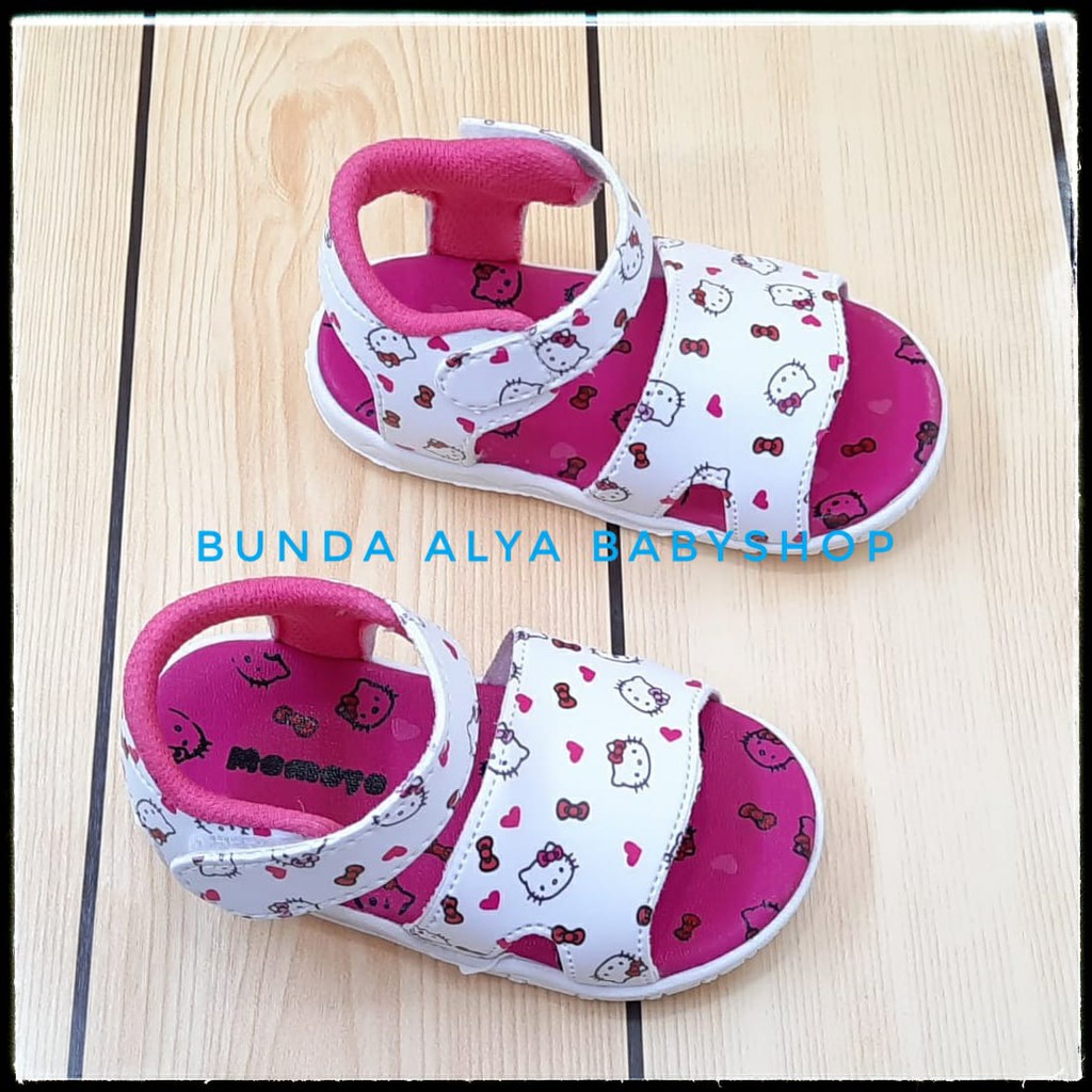 Sendal Anak Perempuan Usia 6 Bulan 1 2 Tahun Size 22 - 25 FANTA - Sepatu Sandal Anak Alas Karet Anti Licin