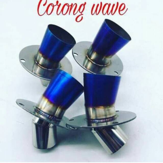 corong kenalpot wave 125 tsukigi