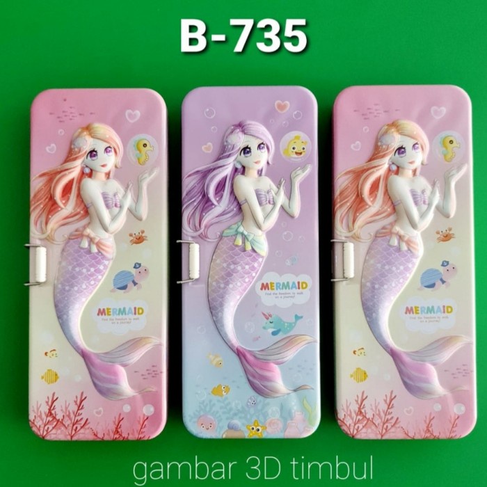 

Hemat Tempat Pensil Timbul Putri Duyung Xiaolingjing B735 Gilaa!!!