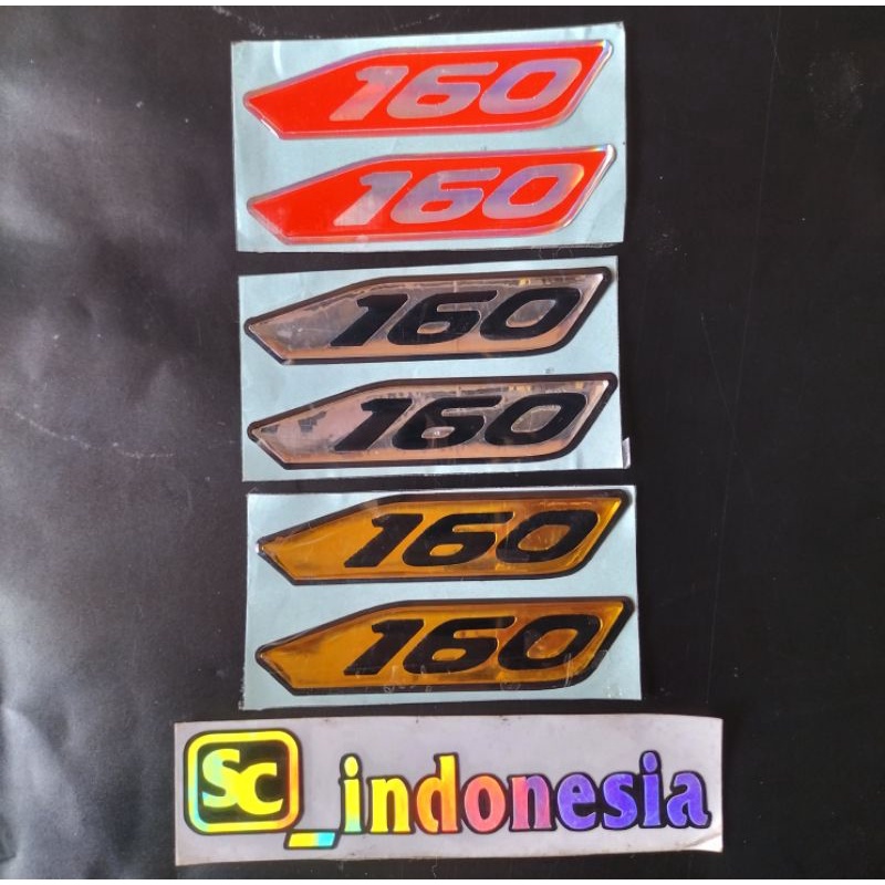 EMBLEM TIMBUL HONDA PCX 160 3D