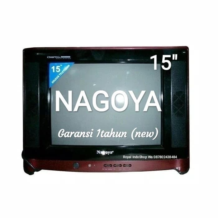 Tv tabung 15" merk Nagoya (new)