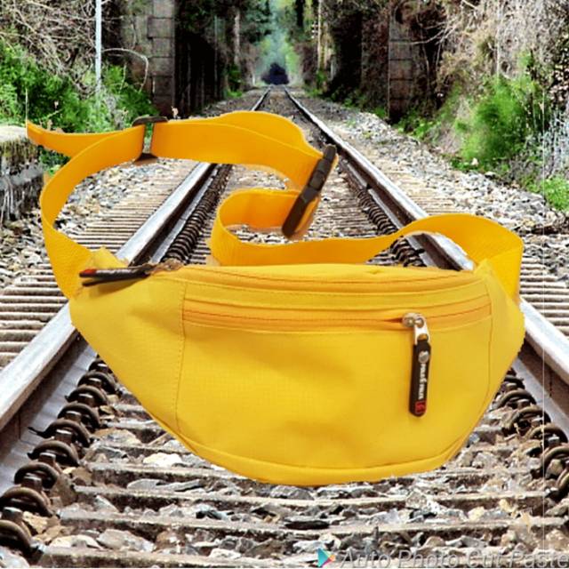 TERMURAH! Waist Bag unisex waistbag Full Color Fanny Pack Tas pinggang