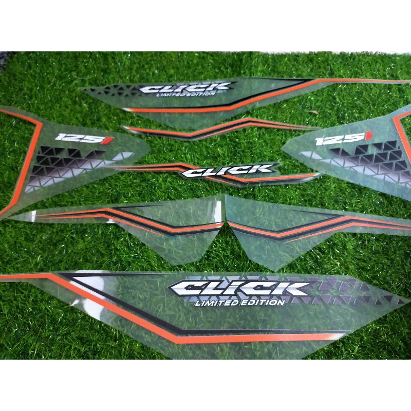 Striping transparan Vario LED 125/150 old list oren simple