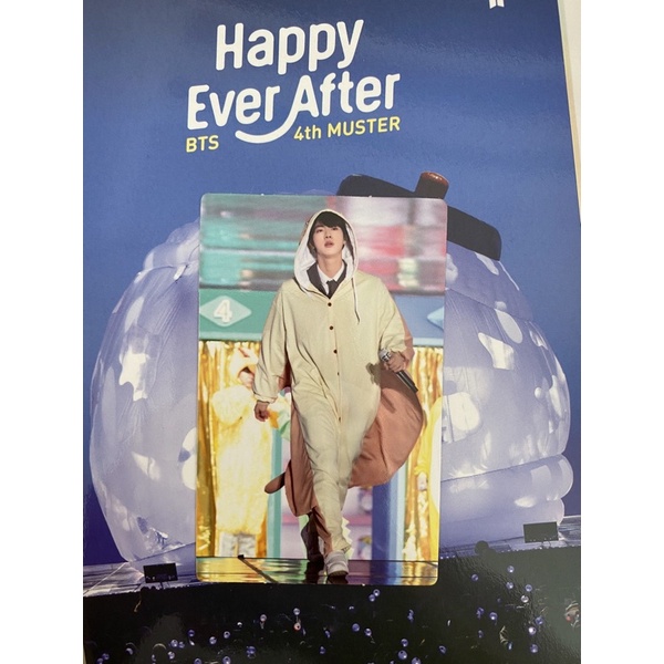 JIN muster happy ever after photocard / Jin tupai