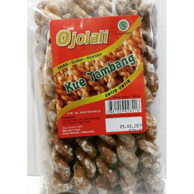 

Camilan/snack Kue tambang