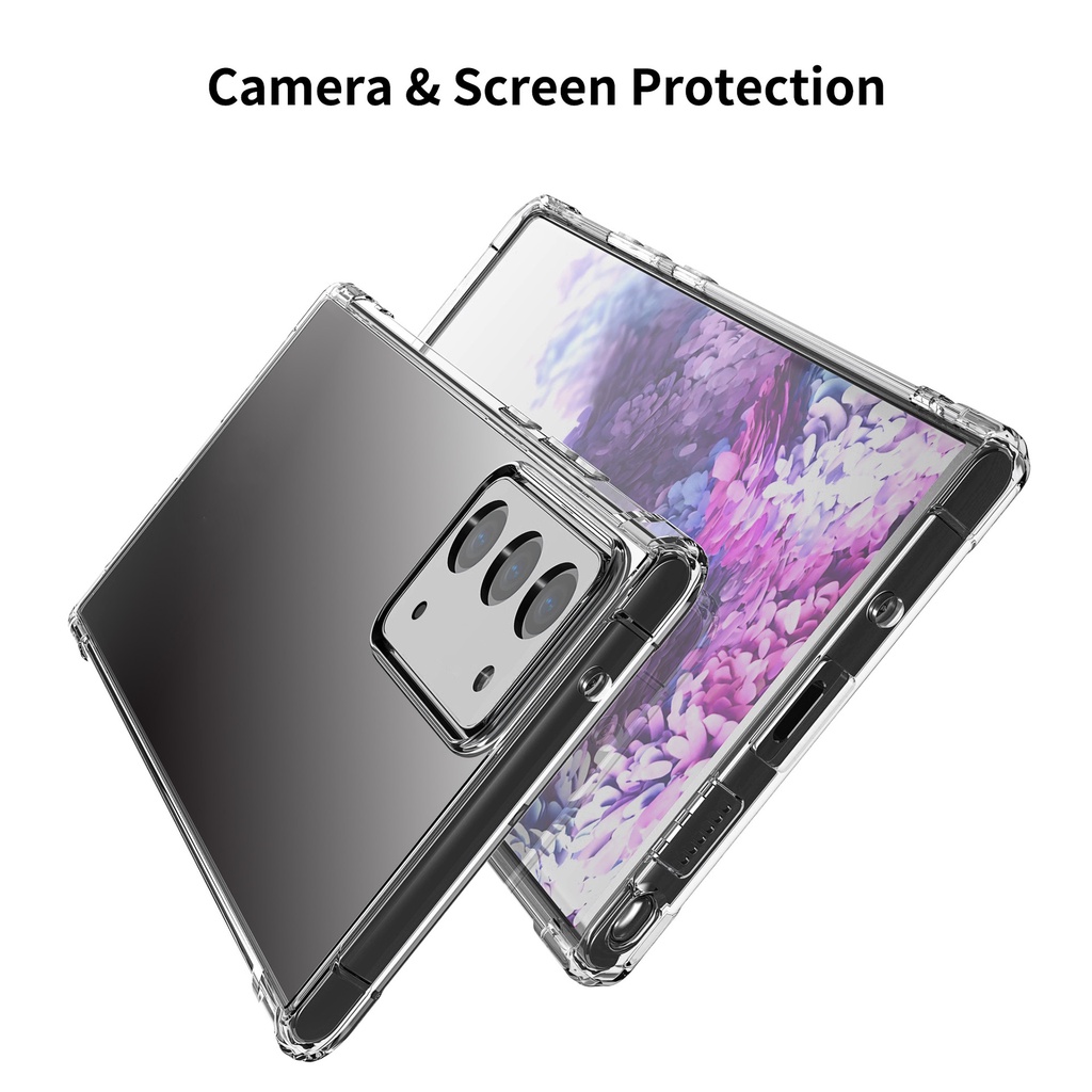 Four Corners Airbag Shockproof Transparent TPU Case Protective Silicone Cover Galaxy Note 20/20 Ultra