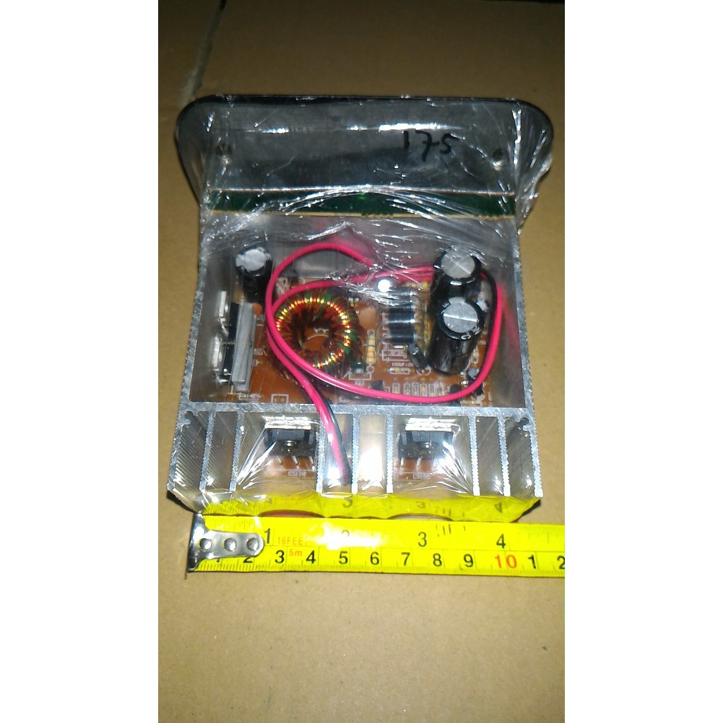 KIT POWER AMPLI SUBWOOFER MOBIL PWS 1290- AKSESORIS INTERIOR MOBIL