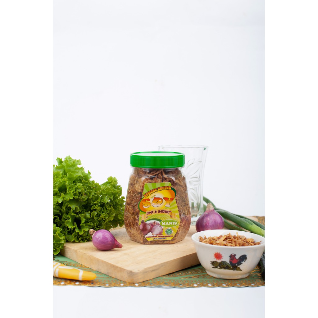 

Bawang Goreng Soy [Manis - Small] untuk Soto, Bakso, Batagor, Mie, Nasi Goreng
