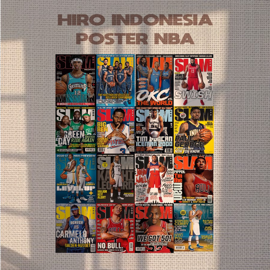 [ISI 16PCS] Poster Anime One Piece Buronan Bounty Mugiwara Crew Terbaru  Kapal Thousand Sunny Go-16PCS | NBA