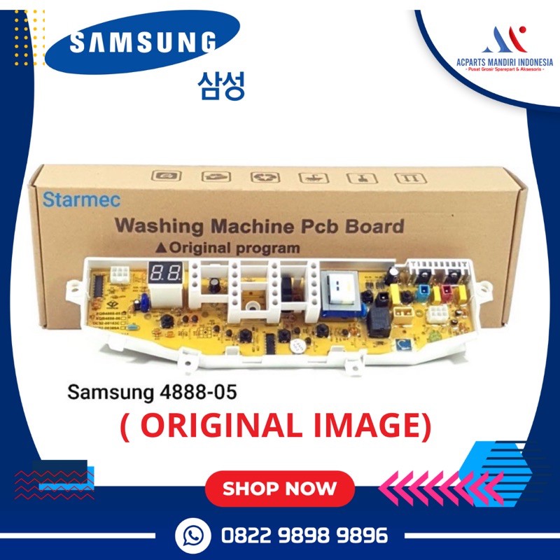 SAMSUNG WA70B5 modul pcb mesin cuci Top Loading ( DC92-4888-05 )