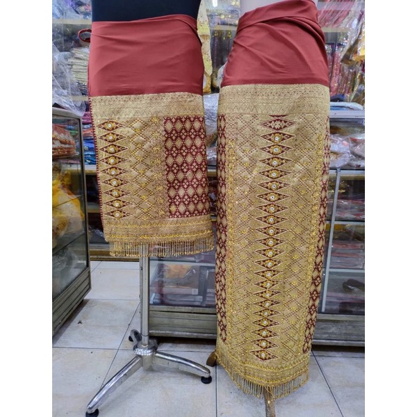songket pengantin payet