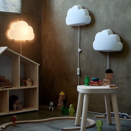 IKEA UPPLYST Lampu  dinding LED kamar  anak  Shopee Indonesia