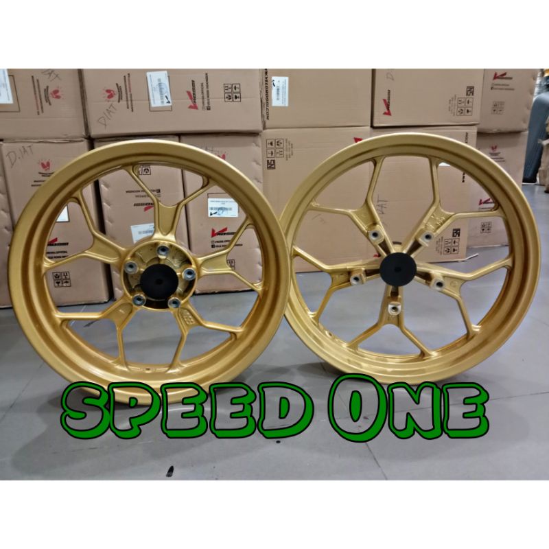 velg racing rossi r15v2 r15 lama sprint rattle  tapak lebar 300 17 450 17