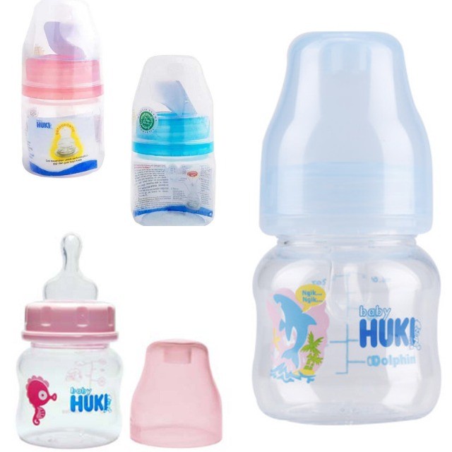 Botol Susu Bayi Huki Deluxe Shaped Bottle 60ml CL0184