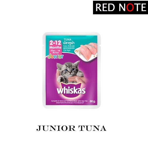 Whiskas Pouch Junior Tuna