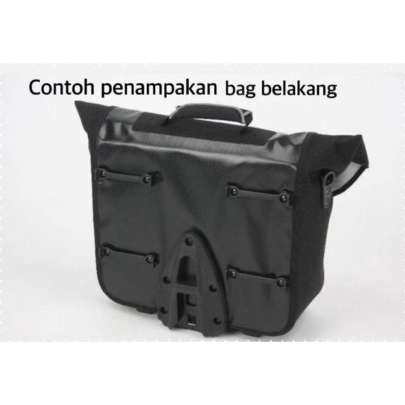 TAS SEPEDA ORTLIEB BROMPTON O BAG - GREY SDFD656546