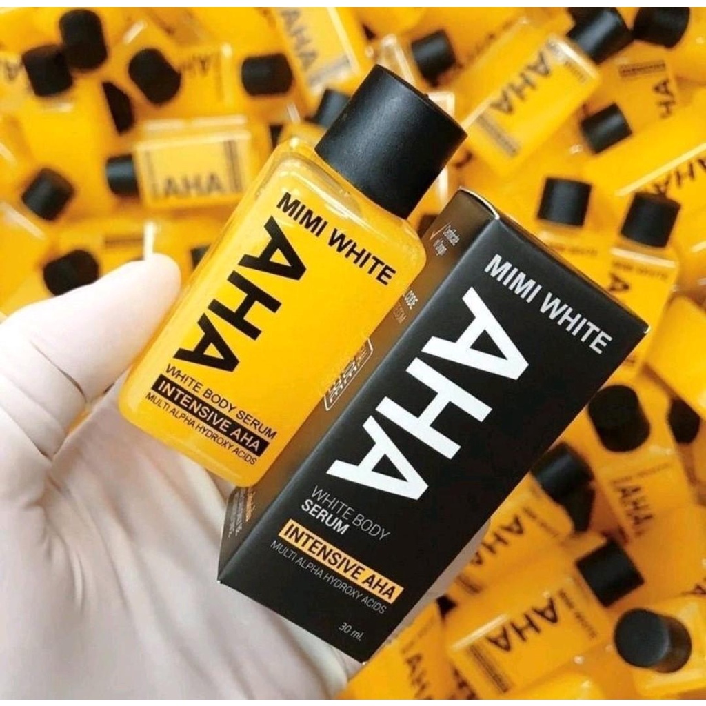 Paket Aha Mimi White dan Sabun Kojiesan - Paket Pemutih Badan Aha Mimi dan Kojisan Sabun
