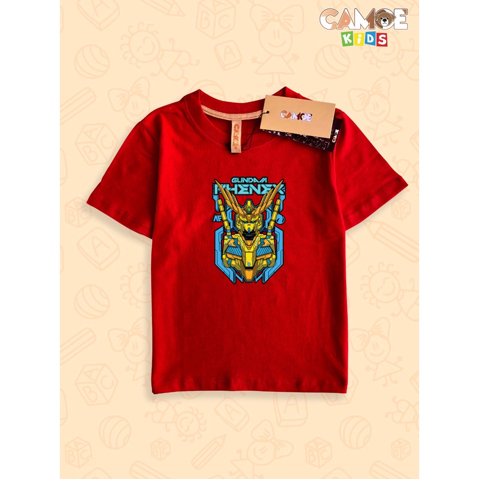 Kaos Anak KIDS Anime Gundam Phenex Gold