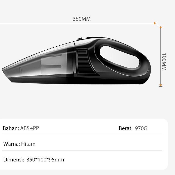 Produk Update Mobeo Penyedot Debu Mobil Praktis dan Serbaguna / Car Mini Vacuum Cleaner