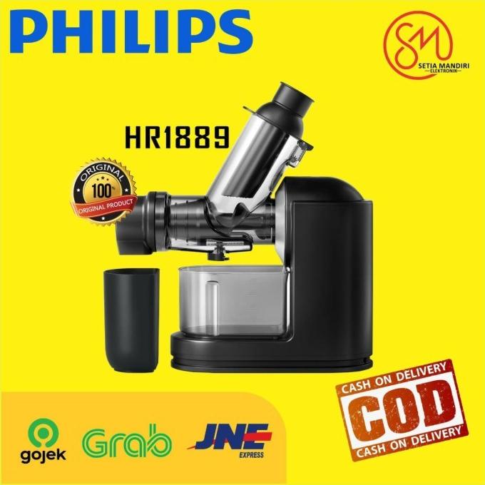 Raihanmarket Philips Hr1889 Slow Juicer Masticating Blender - Tambah Bubble