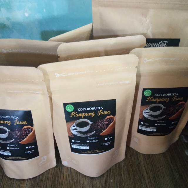 

Kopi robusta dengan olahan secara tradisional dari yayasan nurul imam kabuaran bondowowo