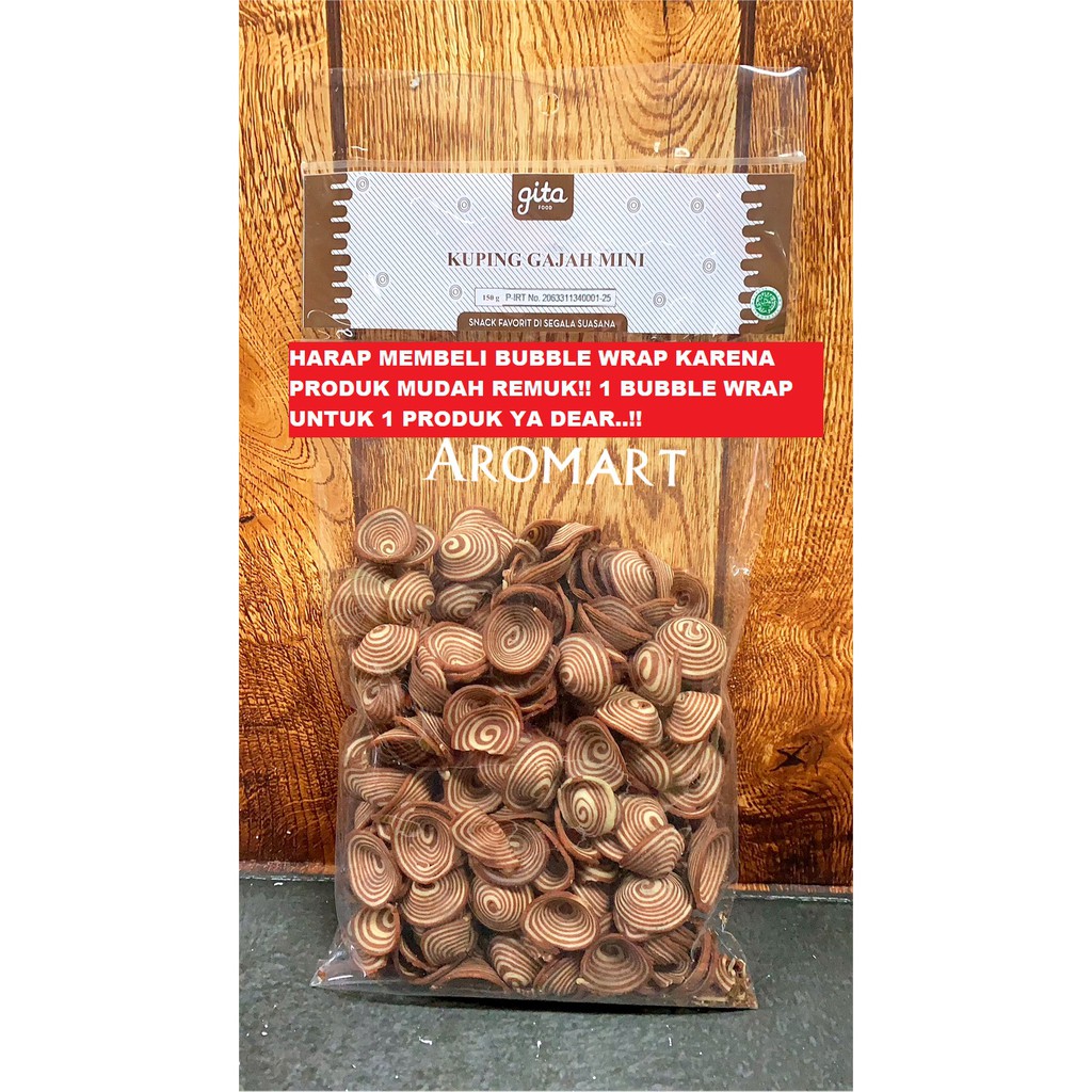 

Kuping Gajah Mini - 150g