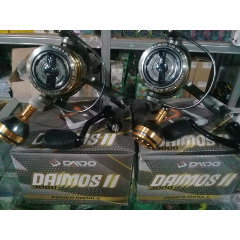 Reel pancing daido Daimos 2 power handle