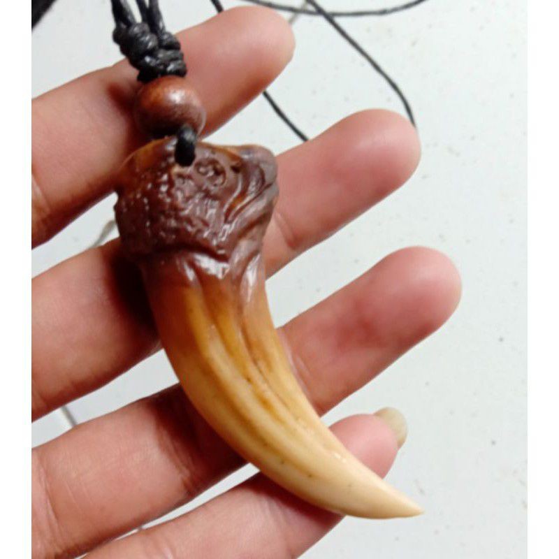 kalung etnik taring macan harimau