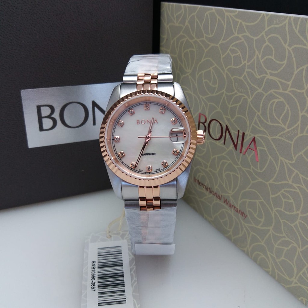 BONIA BNB10550-3657 JAM TANGAN WANITA ORIGINAL ORI BERGARANSI RESMI