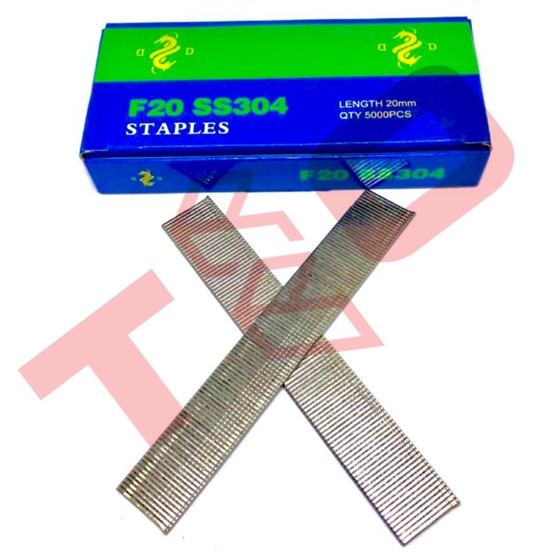 

isi staples F20 SS 304 isi 5.000pcs - ISI staples F 20 Stainless steel 304