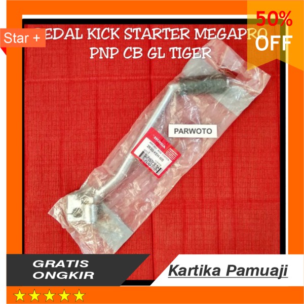 Pedal Kick Stater Starter Slah Selah Selahan Engkol Engkolan Megapro pnp CB GL Tiger Ori - Original