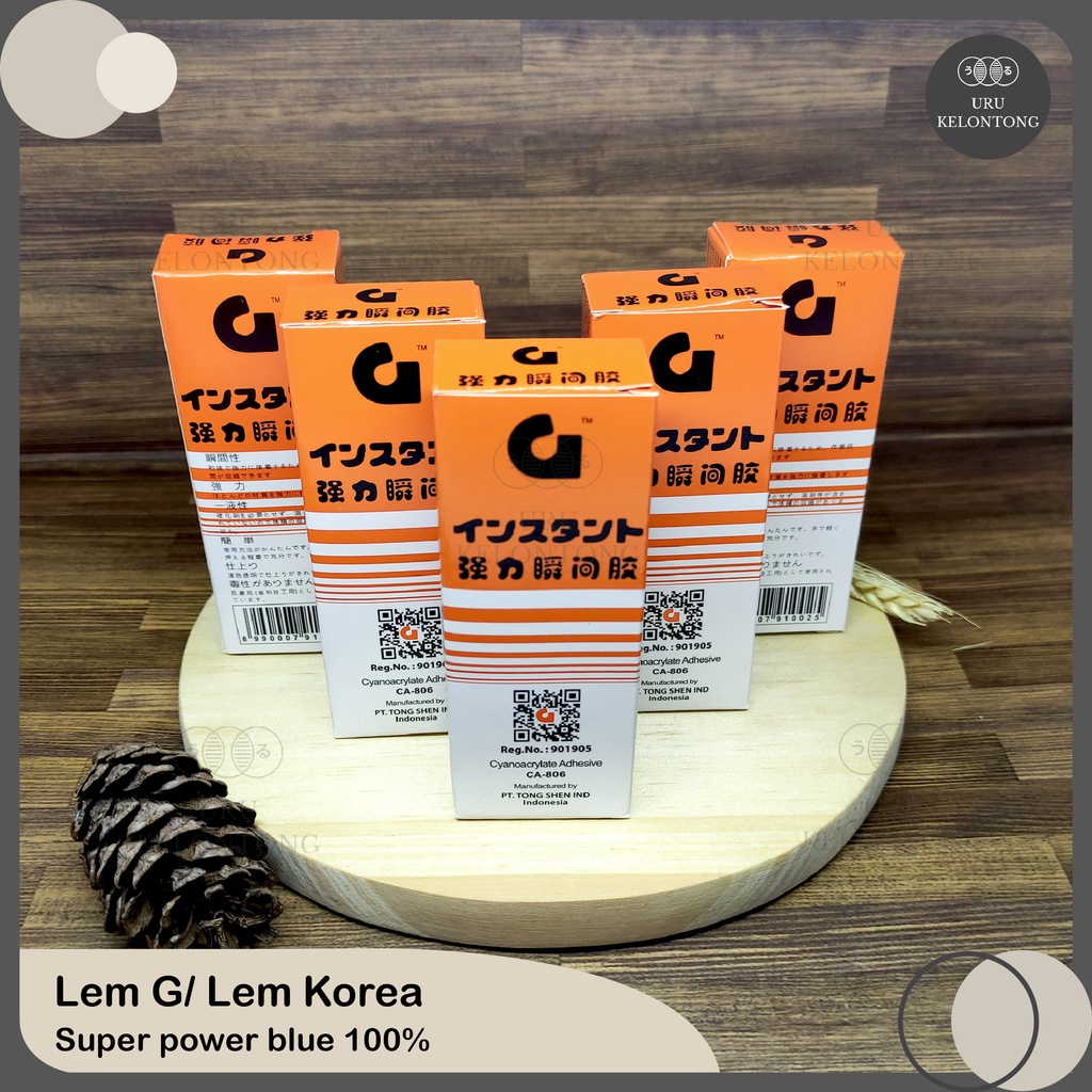 

TERMURAH Lem Cair Korea G Original super kuat & lengket serbaguna KUALITAS DIJAMIN