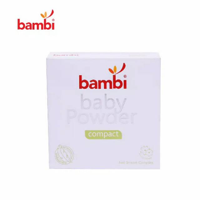 Bambi Baby Powder Compact 40g / Bedak bayi/bedak padat