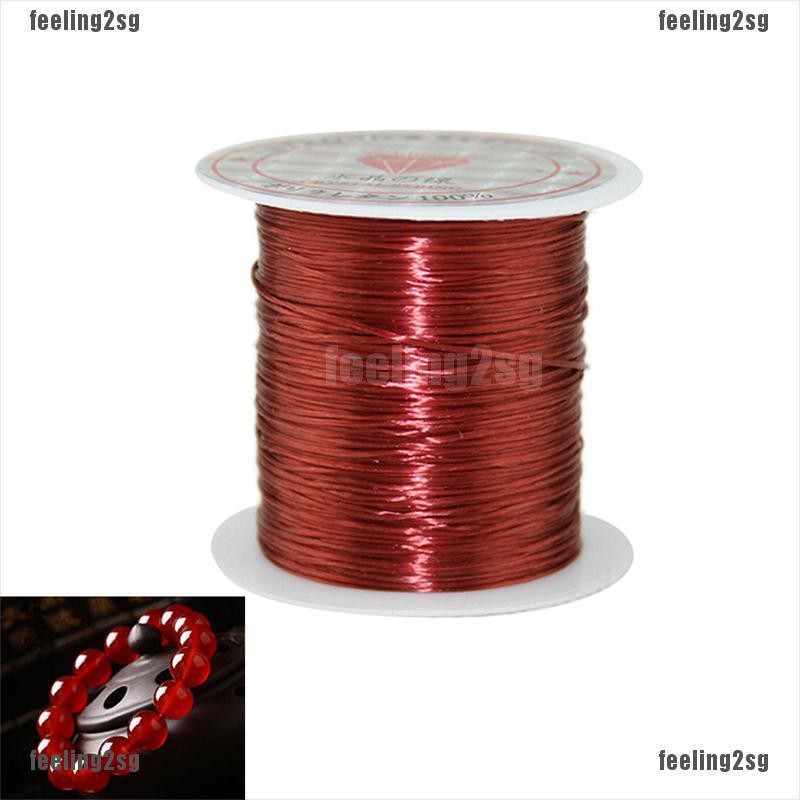 Sun 10M Strong Stretch Elastic Cord Wire Rope Bracelet Necklace String Bead 0.5Mm