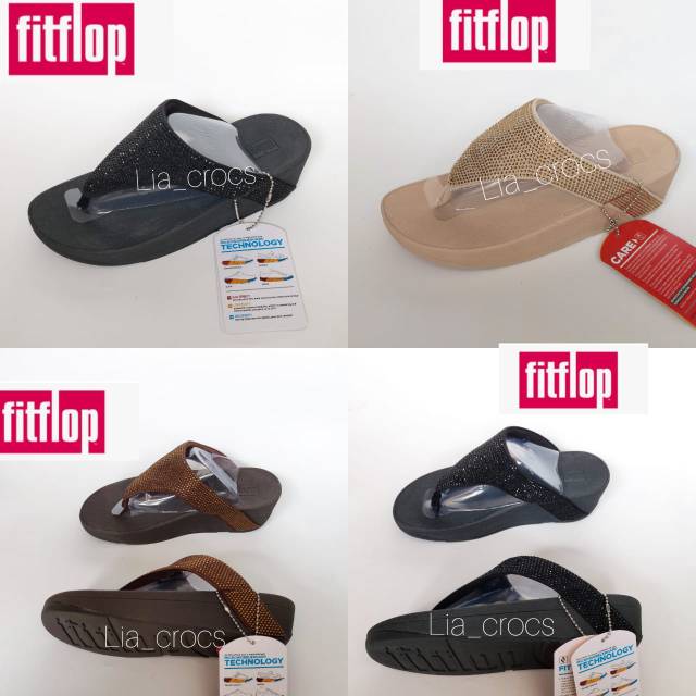 Fitflop rokkit flip / flare / Sandal fitflop / sandal Wanita Fitflop