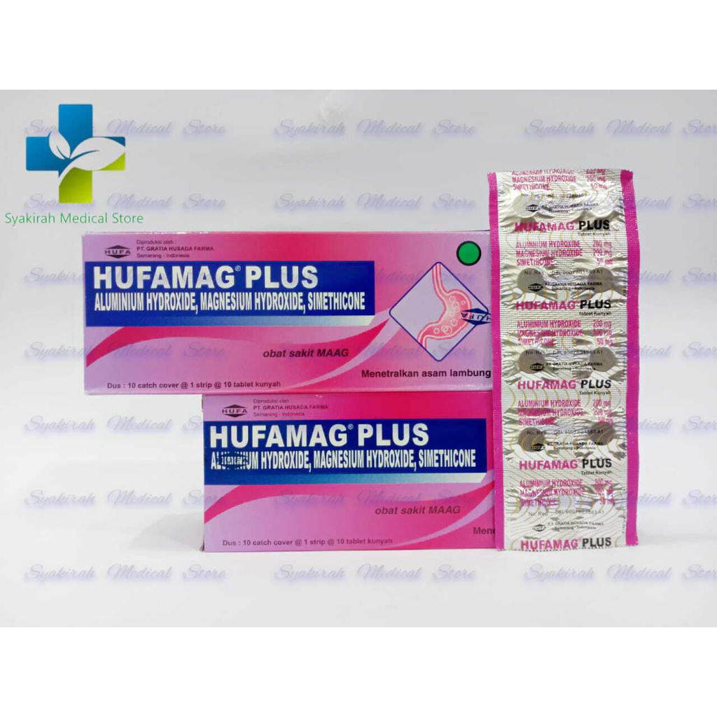 Original Hufamag Plus Tablet / Untuk Maag Dan Kembung Paten