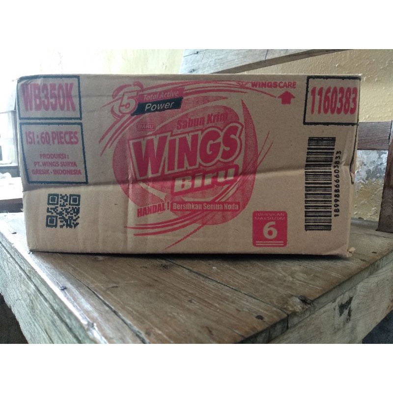 Wings biru wb350k, sabun colek wings biru wb350k