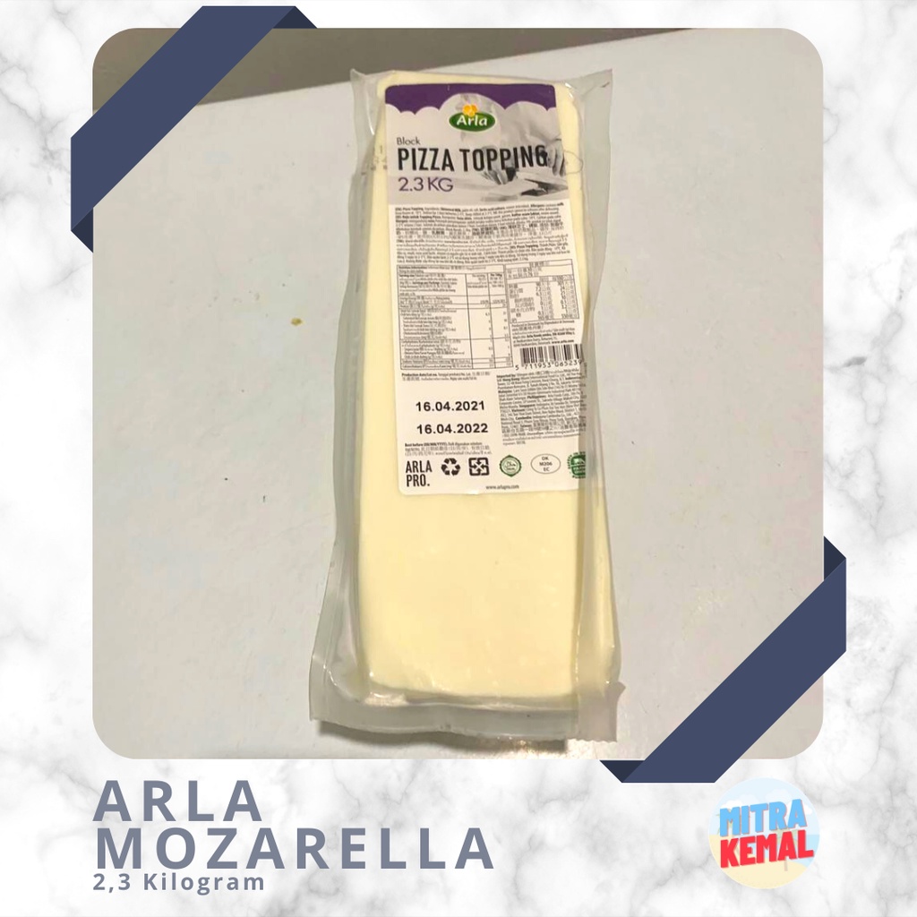 

Keju Mozzarella Mozarella ARLA 2.3 kg