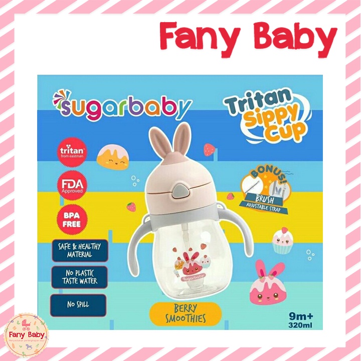 SUGAR BABY TRITAN SIPPY CUP 9M+270ML