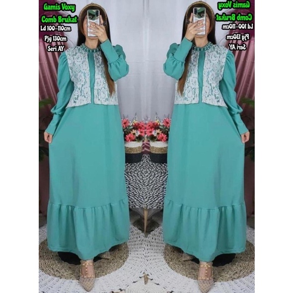 gamis brukat seri GB seri GA