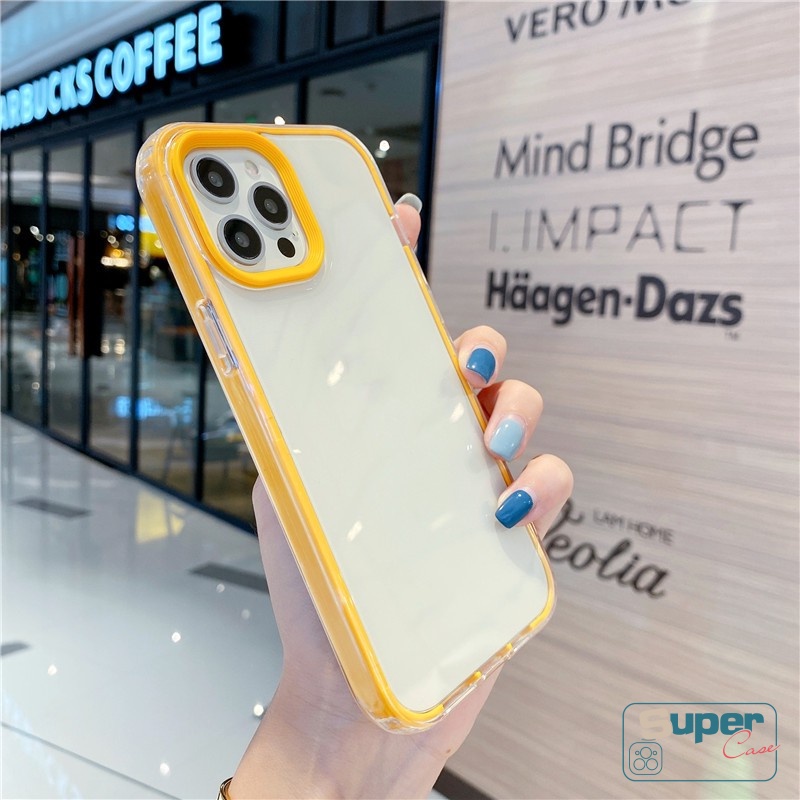 Casing Oppo A16 A15 A95 A74 A16s A54 A7 A12 A15s A1k A52 A72 A92 A92 A5s A3s A9 A5 A53 A33 A32 A31 2020 A94 A35 4F 5F 3 in 1 Casing Soft Case Dengan Frame