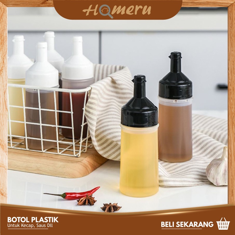 Botol Kecap - Botol Saos - Botol Saus - Botol Saos Plastik - Botol Saus Plastik - Tempat Kecap - Tem
