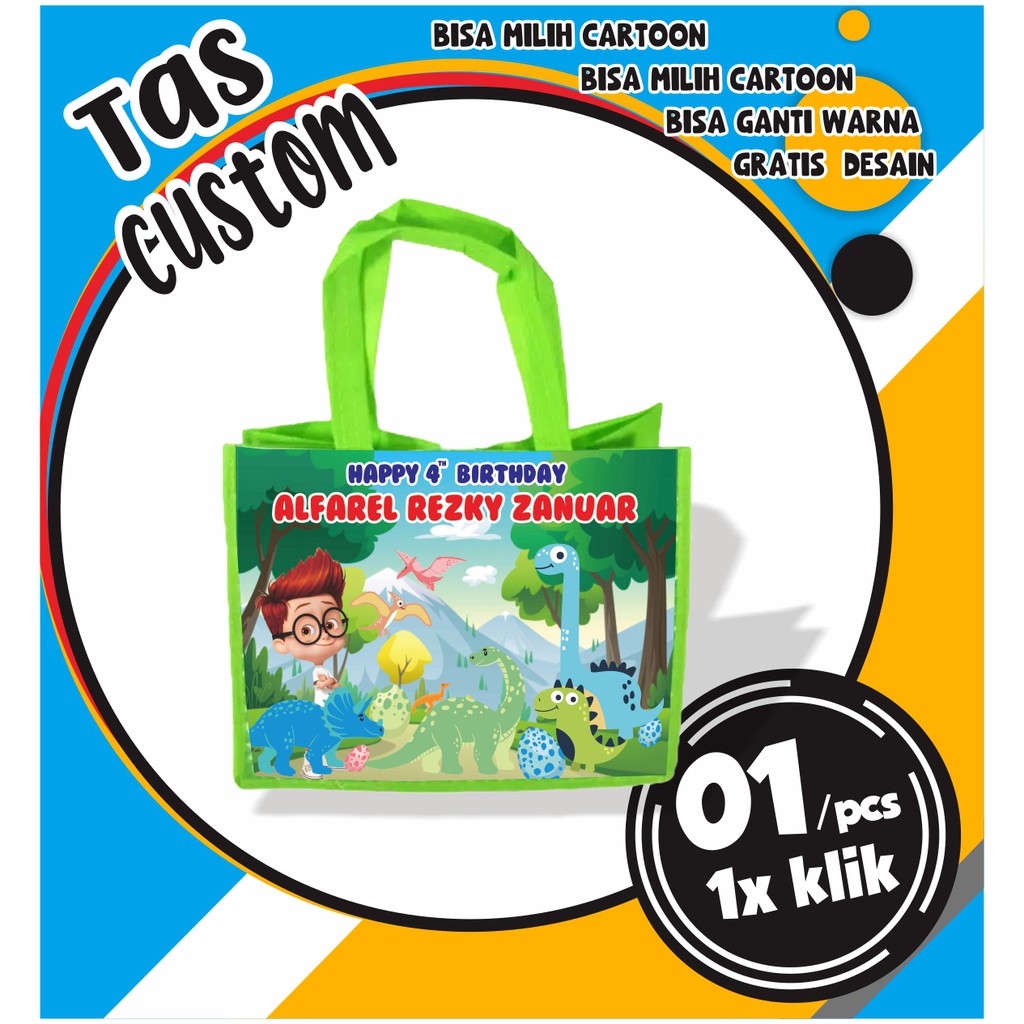 

GOODIE BAG CUSTOM UK 25X20X13