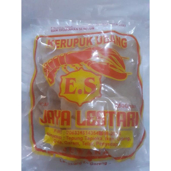 

kerupuk udang jaya lestari 250gram