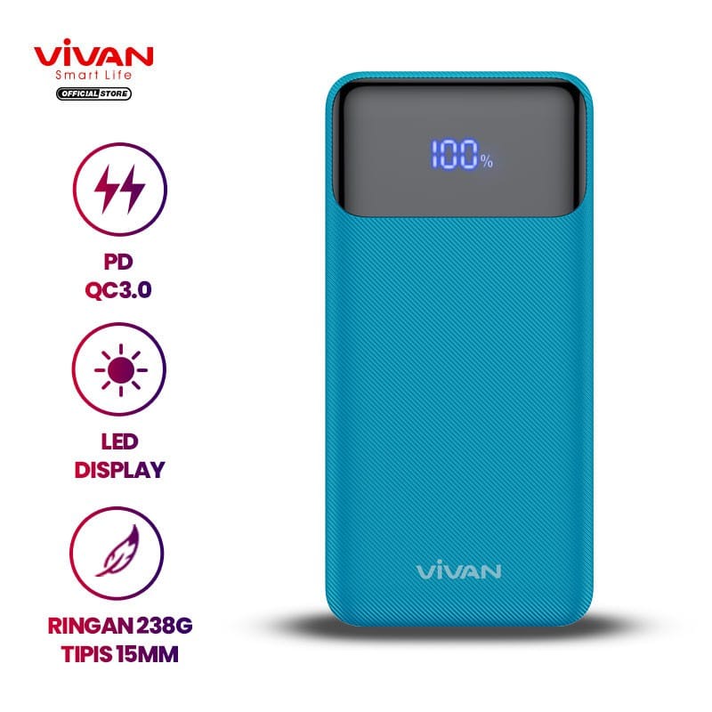 A_    Powerbank Vivan VPB-X10 10000mAh Original