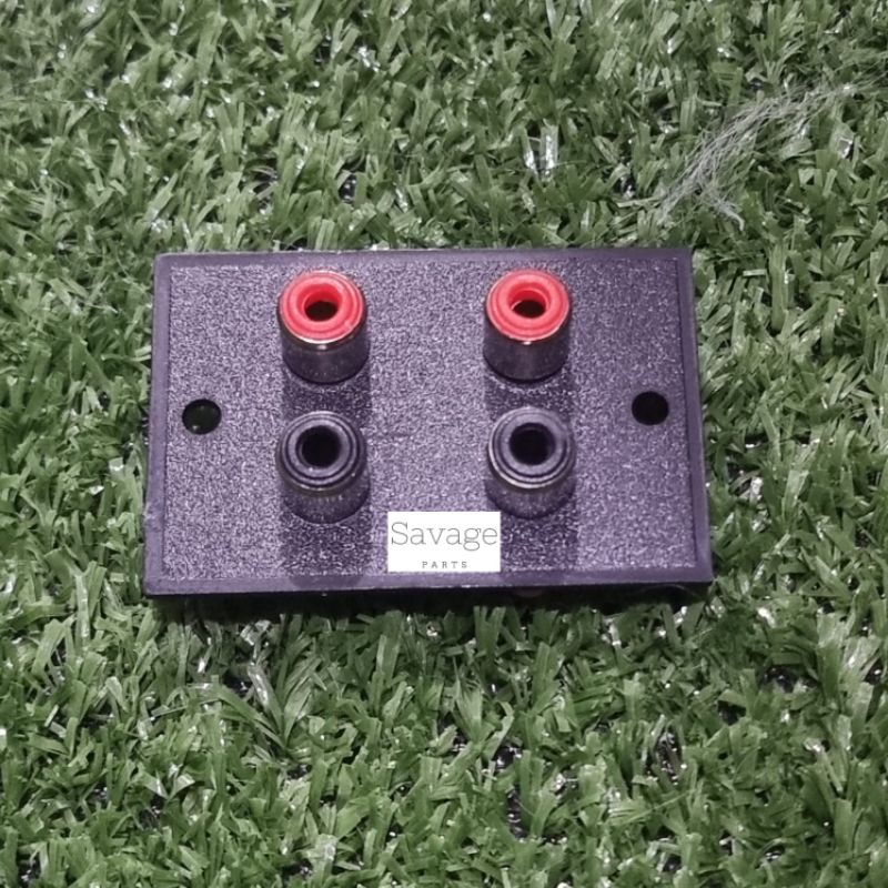 SOCKET RCA 4 PIN SOKET TERMINAL SEGI SPEAKER